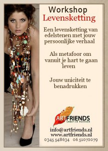 edelsteen ketting levensketting